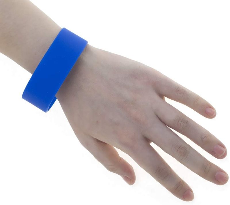 10 PCS Wide Silicone Wristbands, Rubber Bracelets, Party Favors - Image 2