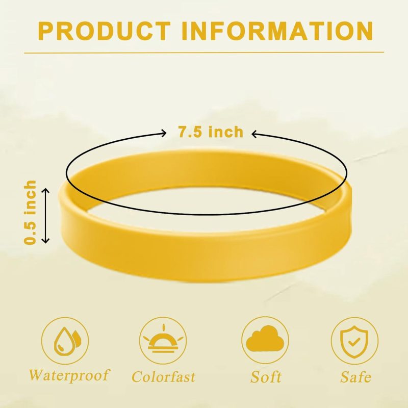 Wholesale Rubber Bracelets Solid Color Silicone Wristbands Blank Stretch Silicone Wristbands Colorful Rubber Bracelets for Women Men Gifts - Image 2